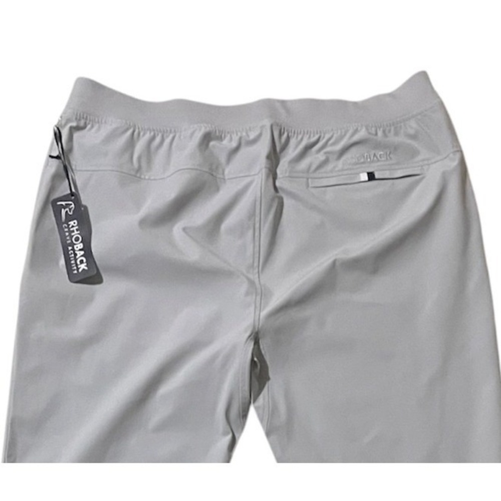 Rhoback The Sprinters 2.0 Delta Performance Joggers Pants Ghost Grey Mens XXL
